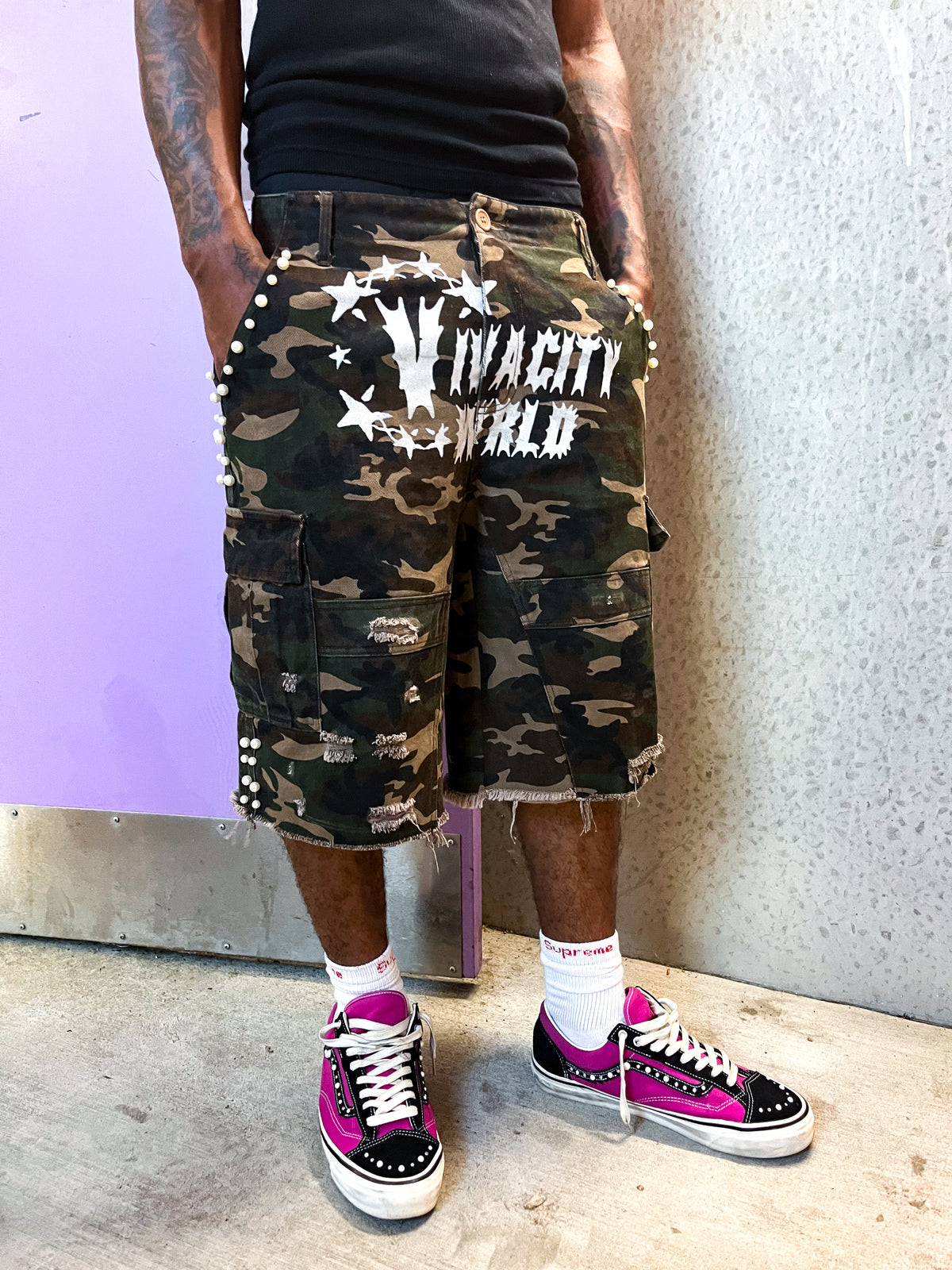 Pearlized Camo Cargo's