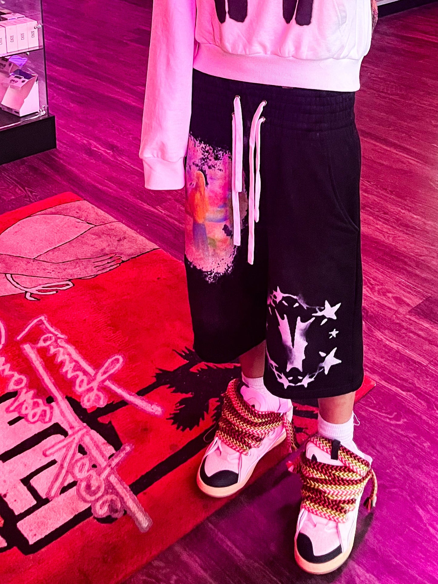 Black “Art” Shorts