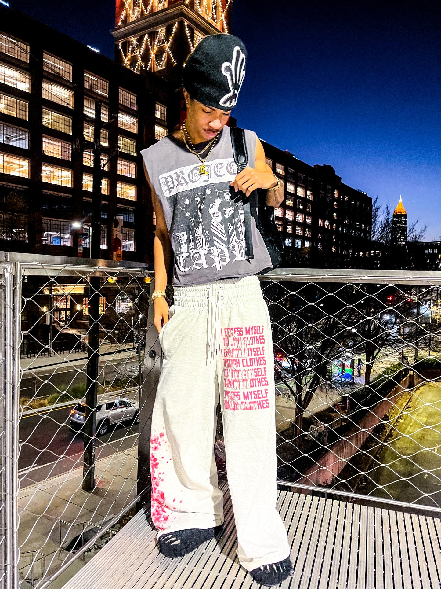 Baggy Blossom Sweats