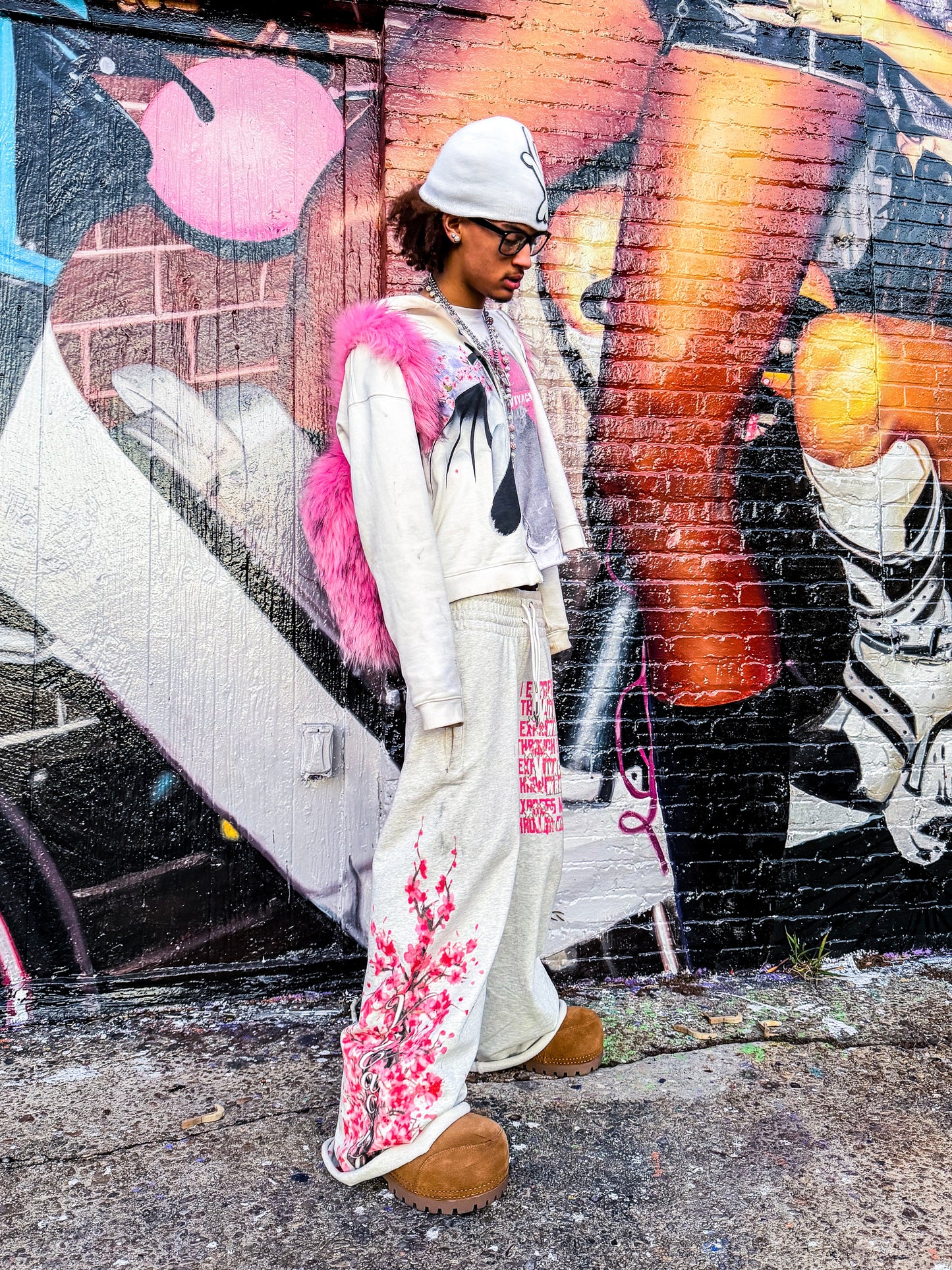 Baggy Blossom Sweats