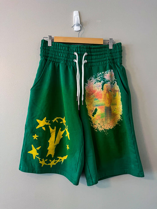 Green “Art” Shorts