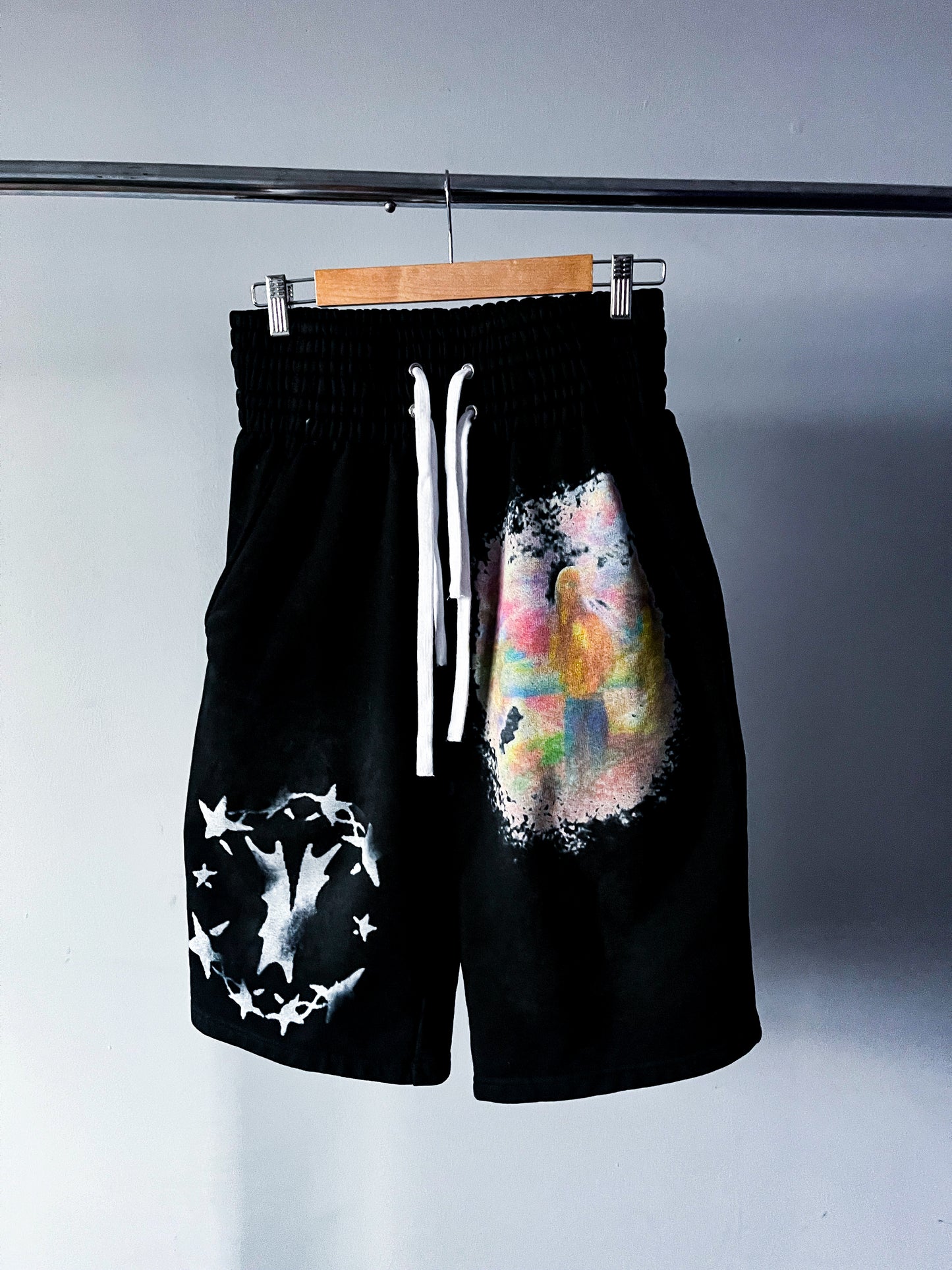 Black “Art” Shorts